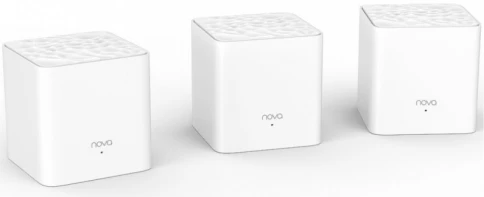 Точка доступа/ "AC1200 Домашняя Mesh WiFi система из 3х роутеров с 100Мбит портами. фото 1