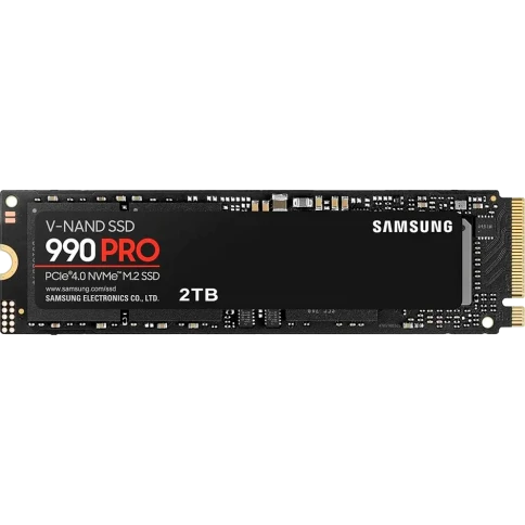 Твердотельные накопители/ Samsung SSD 990 PRO, 2000GB, M.2(22x80mm), N фото 1