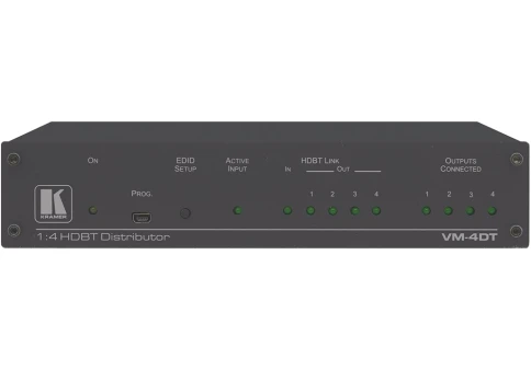 Усилитель-распределитель 1:4 HDBaseT; поддержка 4К60 4:2:0 [10-8046301 фото 1