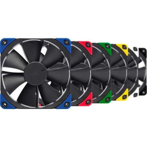 Кулер для корпуса/ Case Cooler Noctua NF-F12 PWM chromax.black.swap (120x120x25mm,... фото 2