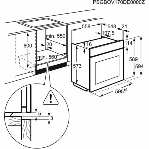 Electrolux EOD6P77WZ фото 5