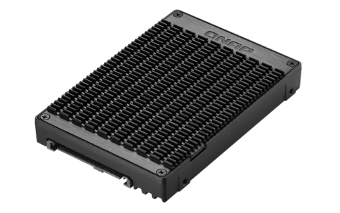 Адаптер/ QNAP QDA-UMP4 2.5" U.2 (SFF-8639) SSD adapter. 1 M.2 2280 PCI фото 3