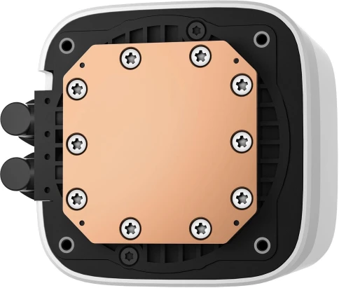 Система водяного охлаждения Deepcool LE240 V2 Soc-AM5/AM4/1200/1700/1851 белый 4-pin 28.2-31.6dB... фото 2
