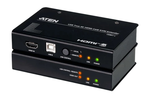 КВМ улинитель USB True 4K HDMI Cat 6 (4K @ 70 m / FHD @ 100 m)/ USB True 4K HDMI Cat 6 KVM Extender (4K @ 70 m / FHD @ 100 m) фото 1