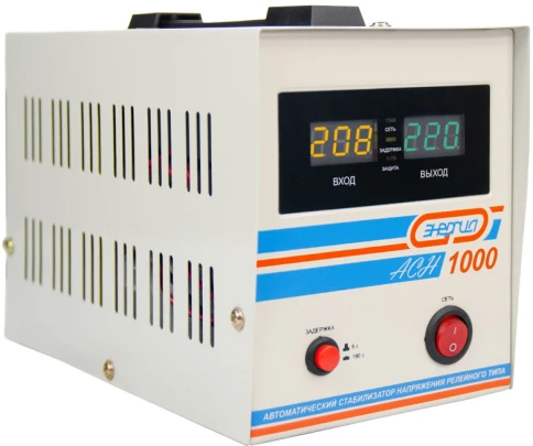 Стабилизатор  АСН- 1000  ЭНЕРГИЯ с цифр. дисплеем/ Stabilizer ASN-1000 фото 5