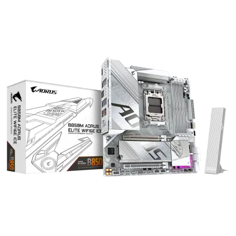 B850M A ELT WF6E ICE фото 1