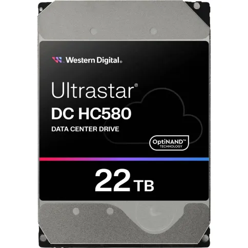 Жесткий диск/ HDD WD SATA Server 22Tb Ultrastar DC HC580 7200 6Gb/s 512MB 1 year warranty (replacement MG10AFA22TE, MG10ACA20TE, WUH722020CLE604, WUH722020BLE604, WUH722020BLE6L4) фото 1