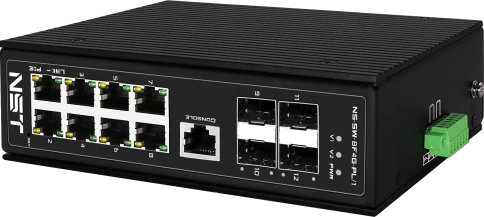 Промышленный управляемый (L2+) PoE коммутатор Fast Ethernet/ Промышлен фото 3