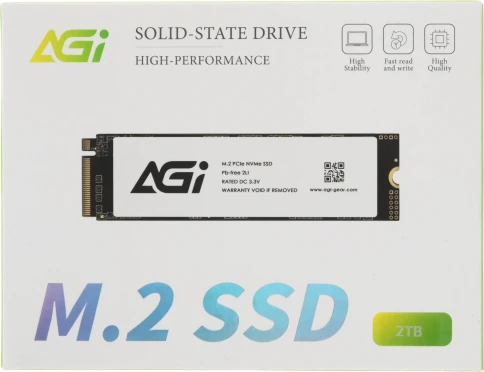 Твердотельный накопитель AGi PCIe 3.0 x4 2TB AGI2T0GIMAI298 AI298 M.2... фото 7