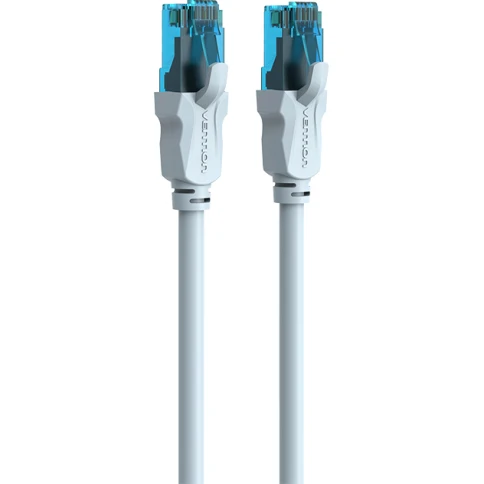 Патч-корд Vention прямой UTP cat.5е, RJ45 - 0,75м. Серый фото 4