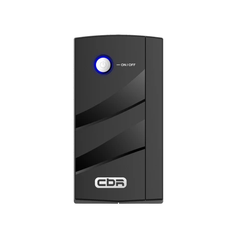 Башенный линейно-интерактивный ИБП/ ИБП CBR [ELN-875T-2F-LD] Line Interactive  875VA/480W 6Ah12V 2 x Shuko фото 2