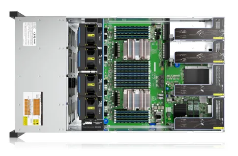 Серверная платформа/ Gooxi SL401-D36RE-G3  4U, 2xLGA4189 ; 32x DDR4; 36x 3.5"(2.5") SATA/SAS , 12Gb/s SAS expander (24+12) ; 2x 2.5" rear SAS/SATA; 2x 2.5" rear NVMe ; 2х M.2 NVMe 2280  ;  2xPCIe 4.0x16;  4xPCIe 4.0 x8 ;  OCP3.0 ; 2x 1 фото 5