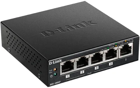 D-Link DGS-1005P/A1A фото 2