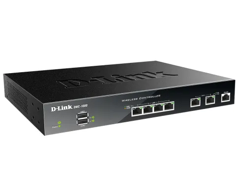 Контроллер/ DWC-1000/C WLAN Controller, 4x1000Base-T, 2x1000Base-T Opt фото 2