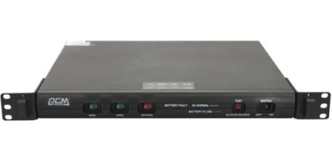 Источник бесперебойного питания Powercom King Pro RM KIN-1000AP 800Вт 1000ВА черный/ UPS Powercom King Pro RM KIN-1000AP 800W 1000Va black фото 1