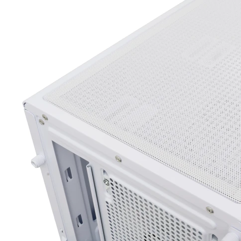 Корпус без блока питания/ Case HSPD F510, Panoramic Mid Tower, White, TG, 0.5 SPCC, 3x120mm ARGB (FNW010) ATX, mATX, mITX 180/280/160mm 1x2.5", 1x3.5", 7xPCI 2xUSB-A 3.0 356x218x467mm фото 10