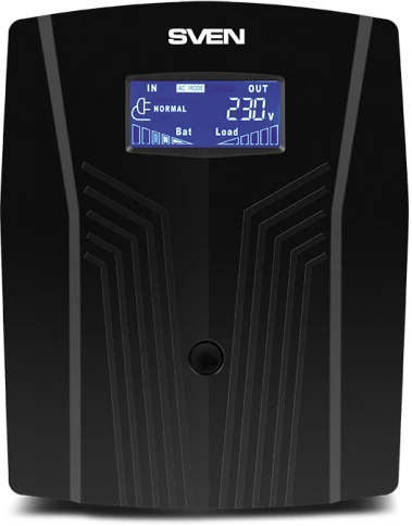 ИБП SVEN Pro 1500 (LCD, USB), линейно-интерактивный, автоматический стабилизатор напряжения,... фото 2