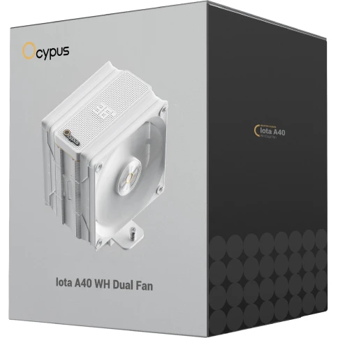Кулер для процессора/ CPU Cooler Ocypus Iota A40 WH Dual... фото 8
