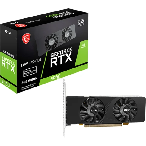 MSI GeForce RTX 3050 LP E 6G OC фото 8