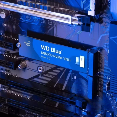 Твердотельный накопитель WD PCIe 4.0 x4 1TB WDS100T4B0Е SN5000 Blue... фото 7