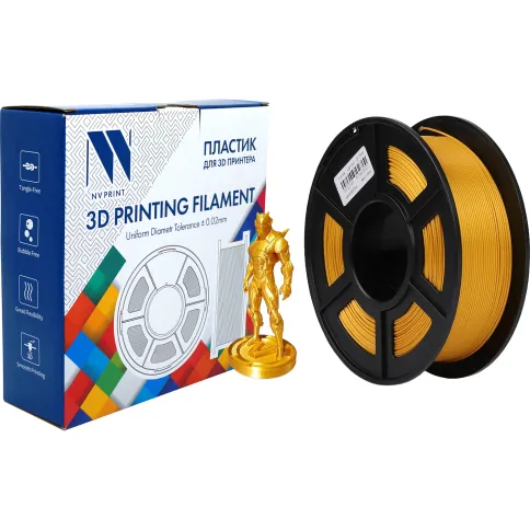 NV-PRINT NV-3D-SILK-PLA-P-LIGHT-GOLD фото 2