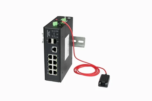 Промышленный управляемый (L2+) коммутатор Gigabit Ethernet/ Промышленн фото 1
