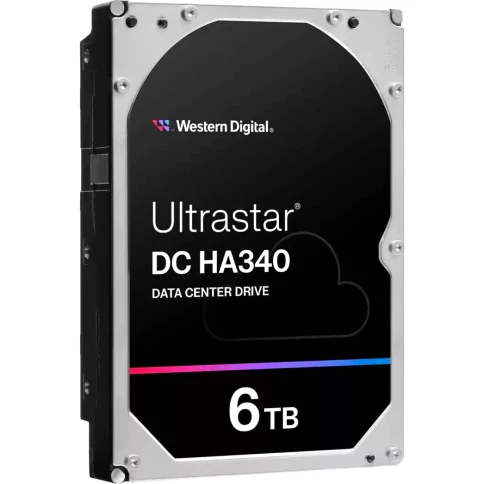 Жесткий диск/ HDD WD SATA Server 6Tb Ultrastar DC HA340 7200 6Gb/s 256 фото 3