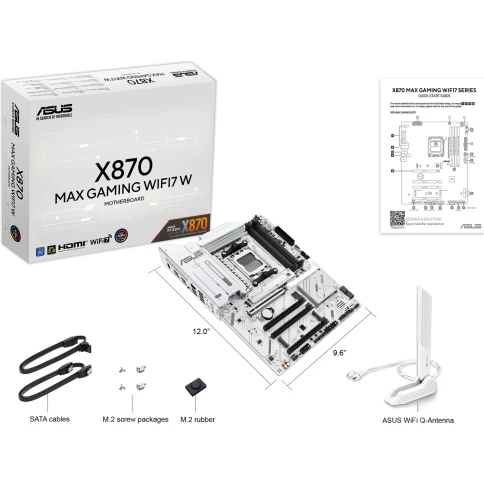 ASUS X870 MAX GAMING WIFI7 W (90MB1LZ0-M0EAY0) фото 8