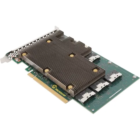 RAID контроллер Microchip SmartRAID 3258-32i, Tri-mode SAS/SATA/NVMe, 32i-ports, PCIe 4.0 x8, 8GB DDR4 Cache, RAID 0/1/5/6/50/60/1 Tripple/10 Tripple/ Adaptec SmartRAID Ultra 3258-32i /e фото 1
