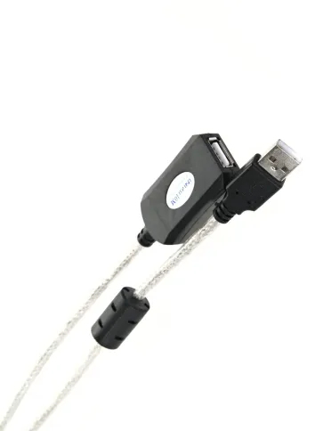 VCOM USB 2.0 Type-AM - USB 2.0 Type-AF 10м фото 3