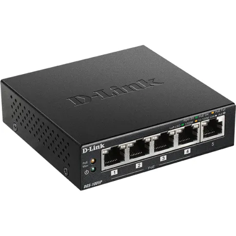 D-Link DGS-1005P/B1A фото 1