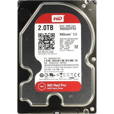 Western Digital Red Pro 2TB (WD2002FFSX) фото 1