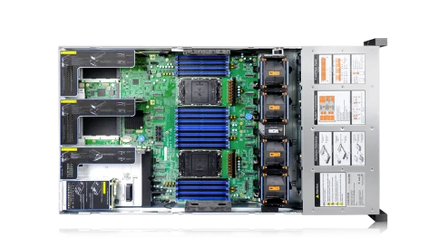Серверная платформа/ Gooxi SL201-D12R-NV-G4 2u 12bay server with NVME фото 4