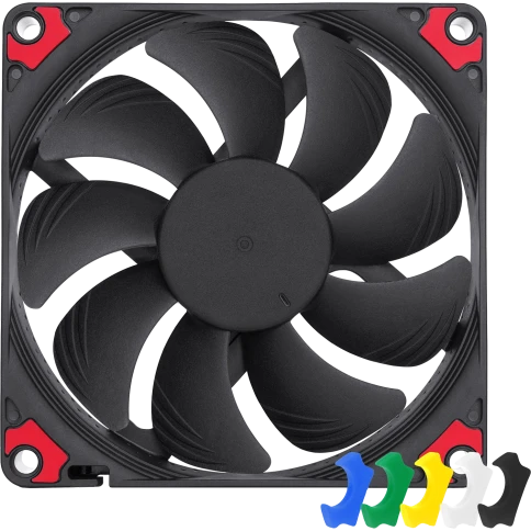 Кулер для корпуса/ Case Cooler Noctua NF-A9x14 HS-PWM chromax.black.swap (92x92x14mm,... фото 1