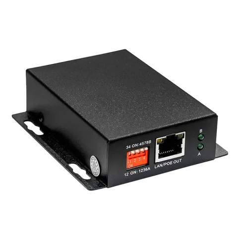 PoE удлинитель/ PoE удлинитель 10M/100M Fast Ethernet на 400м (до 30W) фото 1