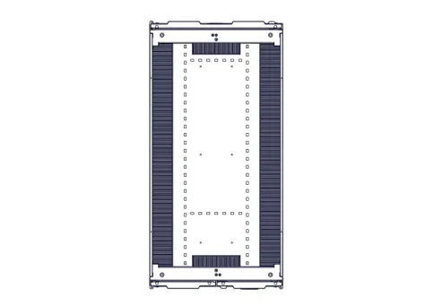 Шкаф Systeme Electric, серия Uniprom, 48U-600/1200, боковые панели 4шт фото 2