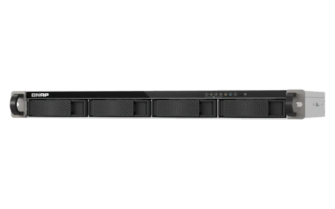 Сетевое хранилище/ channel QNAP Network RAID drive, 4 3.5"/2.5" compar фото 4