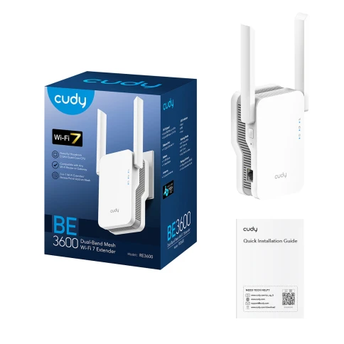 Усилитель Wi-Fi/ BE3600 Wi-Fi 7 Mesh Repeater, AP mode, Chipset... фото 5