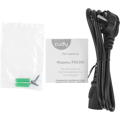 Инжектор/ 60W Gigabit PoE+/PoE Injector фото 4