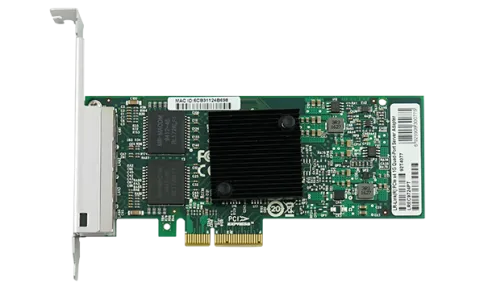 Сетевая карта/ PCIe x4 4-Port 1G Copper Ethernet Network Adapter PXE s фото 1