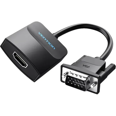 Мультимедиа конвертер Vention VGA M/HDMI F/mini Jack 3.5 mm F/micro US фото 3