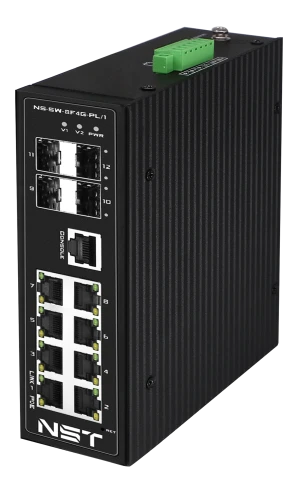 Промышленный управляемый (L2+) PoE коммутатор Fast Ethernet/ Промышлен фото 4