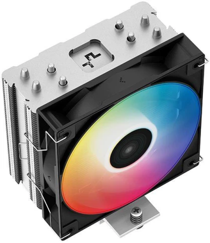 Кулер Deepcool AG400 LED RGB Soc-AM5/AM4/1200/1700/1851 черный 4-pin 18-32dB Al+Cu... фото 5