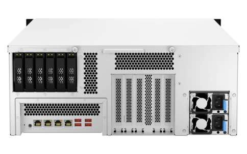 Сетевое хранилище без дисков/ ENTERPRISE QNAP TS-h3087XU-RP-E2378-64G фото 7