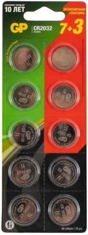 GP Lithium CR2032 (4891199194771) фото 1