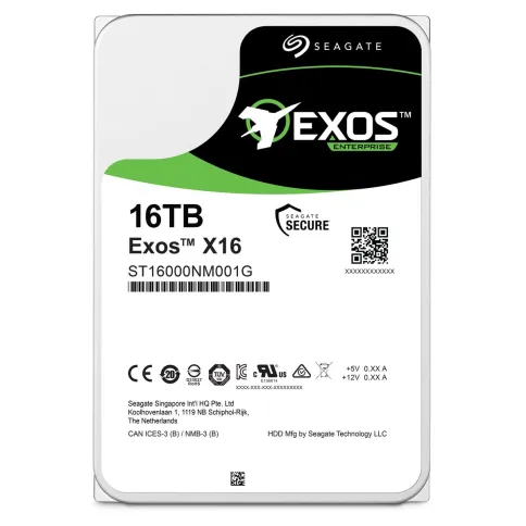 Жесткий диск/ HDD Seagate SATA 16Tb Exos X16 6Gb/s 7200 256Mb 1 year warranty (Used HDD   18 000–22 000 operational hours) фото 4