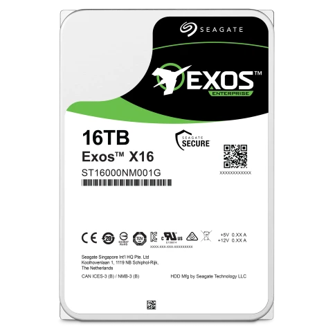 Жесткий диск/ HDD Seagate SATA 16Tb Exos X16 6Gb/s 7200 256Mb 1 year w фото 4