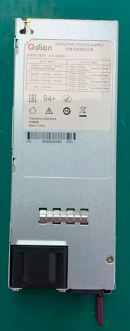 Блок питания серверный/ Server power supply Qdion Model U1A-D2000-J P/ фото 3