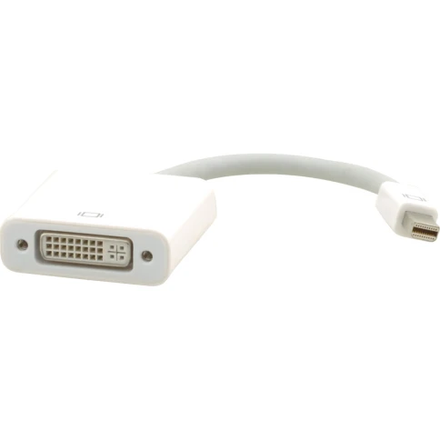 Переходник Mini DisplayPort вилка на DVI розетку фото 1