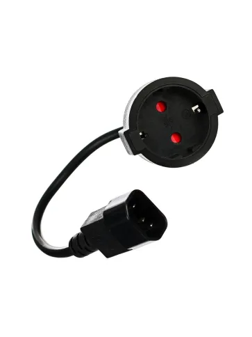 VCOM UPS -> розетка (IE-320 C14 to Socket Type-F) 3Gx0,75mm2 фото 4
